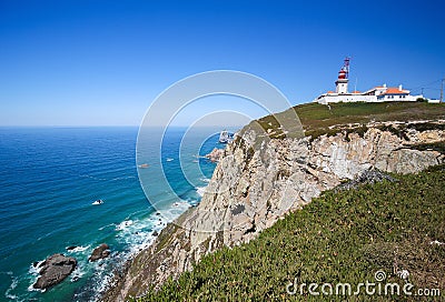 Cabo da Roca, Portugal Stock Photo