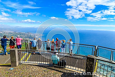 Cabo Girao on Maderia - Portugal Editorial Stock Photo