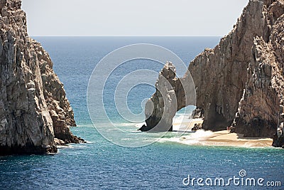 Cabo San Lucas rock arch Stock Photo