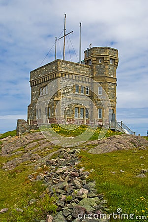 Cabot Tower, St-John's Stock Photo