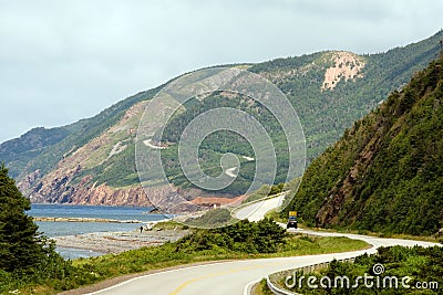 Cabot Trail Stock Photo