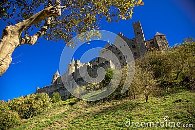 Carcassonne strenght Stock Photo