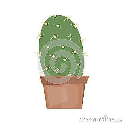 Cactus desert plant vector. Vector Illustration