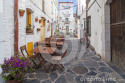 Cadaques,Costa Brava,Catalonia,Spain. Editorial Stock Photo