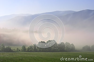 Cades Cove Stock Photo