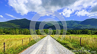 Cades Cove Stock Photo