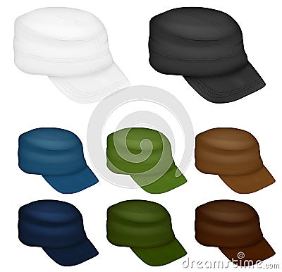 Cadet cap Vector Illustration