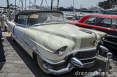 1955 The Cadillac Eldorado is a personal luxury car that was manufactured and marketed by Cadillac Editorial Stock Photo