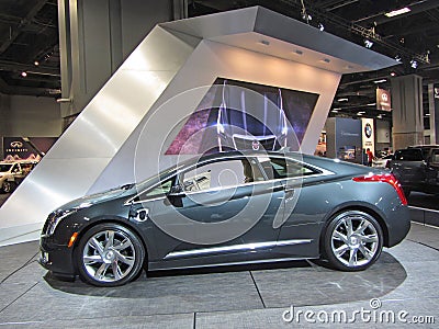 Cadillac ELR Luxury Coupe Editorial Stock Photo