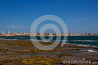 Cadiz view. Stock Photo