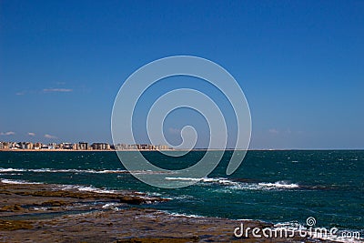 Cadiz view. Stock Photo