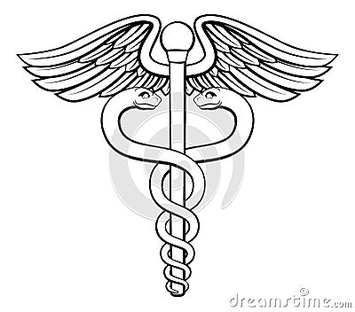 Caduceus Vector Illustration