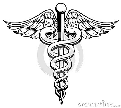 Caduceus Vector Illustration