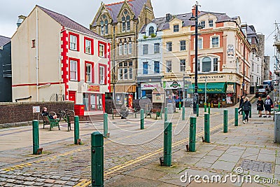 CAERNARFON, WALES Editorial Stock Photo