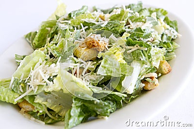 Caesar Salad Stock Photo