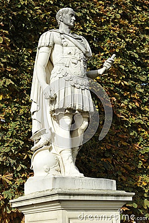 Caesar Statue Stock Photo