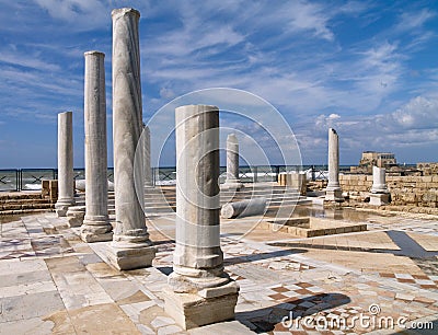 Caesarea Maritima Stock Photo