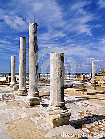 Caesarea Maritima Stock Photo