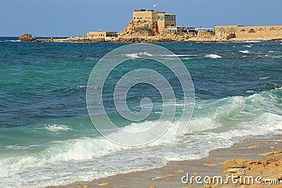 Caesarea National Park Stock Photo