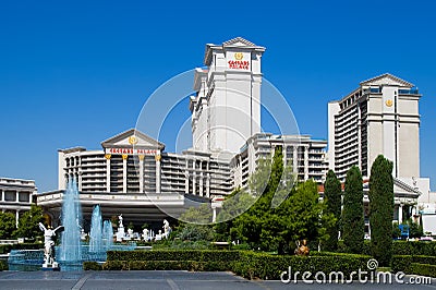 Caesars Palace in Las Vegas Editorial Stock Photo