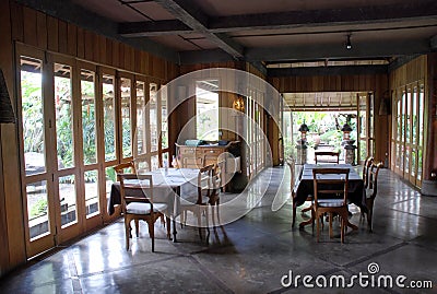 Cafe interior Stock Photo