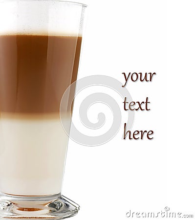 Cafe Latte Stock Photo
