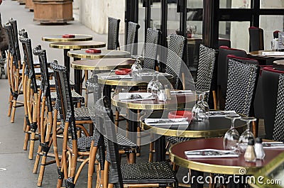 Cafe Paris Stock Photo