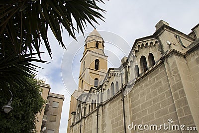 CAGLIARI: Church of St. Eulalia Stock Photo