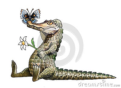 Caiman Stock Photo