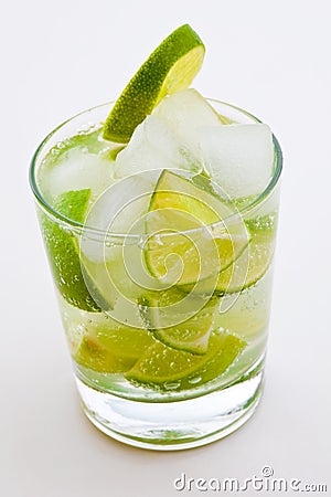 Caipirinha cocktail Stock Photo