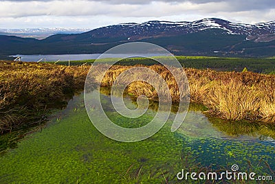 The Cairngorms Mountains, Highlands, Scotland Stock Photo