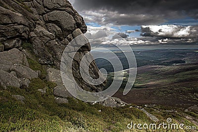 Cairngorms National Park. Clachnaben in Glen Dye, Aberdeenshire, Scotland Stock Photo