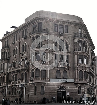 Cairo downtown Editorial Stock Photo
