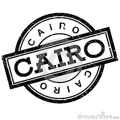 Cairo rubber stamp Vector Illustration