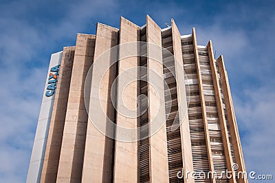 Caixa Economica Federal Building Editorial Stock Photo