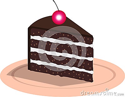 Cake Vector Illustration