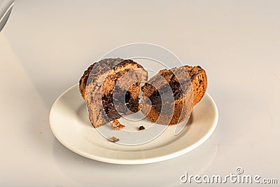 Cake and chocolate Stock Photo