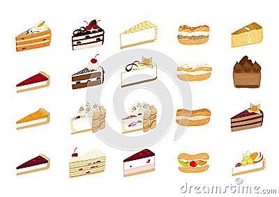 Cake illustrations Cartoon Illustration