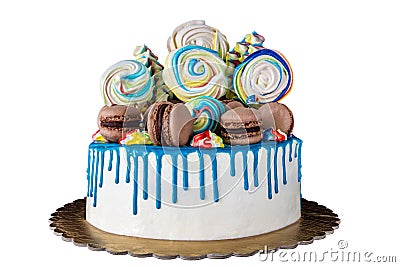 Cake isolated Stock Photo