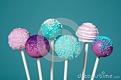 Cake Pops Stock Photo