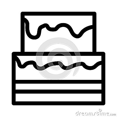 Cake icon Stock Photo