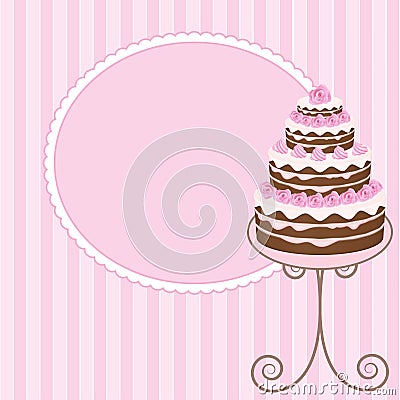 Cake Vector Illustration