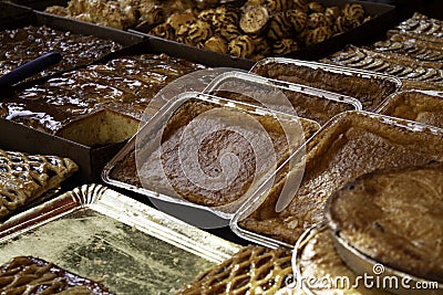 Cakes and biscuits Stock Photo