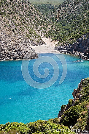 Cala domestica, Sardinia, Italy Stock Photo