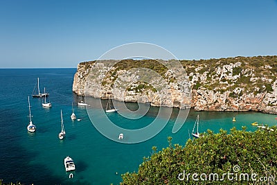 Cala En Porter Stock Photo