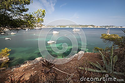 Cala Fornells Stock Photo