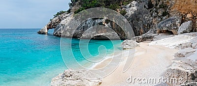 Cala Goloritze beach Stock Photo