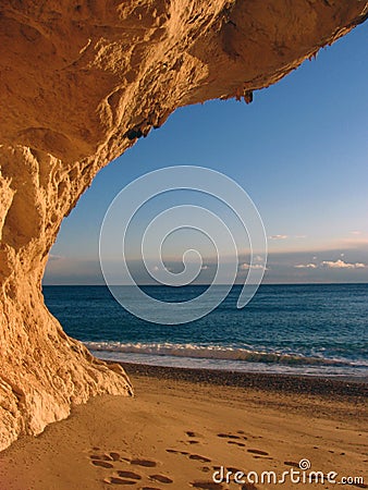 Cala Luna Stock Photo