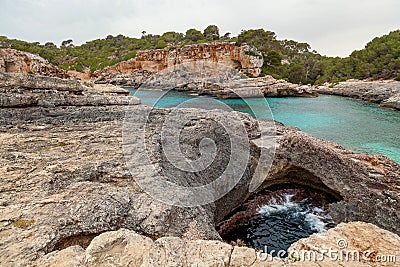 Cala S`Almon a Stock Photo