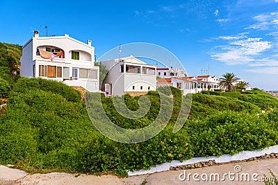 Cala Torret - beautiful bay Menorca, Spain Stock Photo